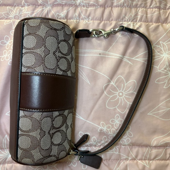 Coach Signature Brown Nolita barrel bag - Picture 2 of 5